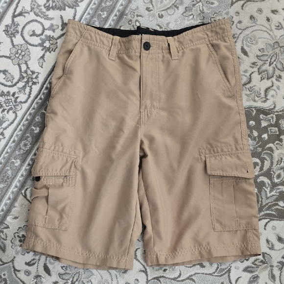 Tony Hawk Men's Khaki Cargo Shorts - Picture 1 of 4